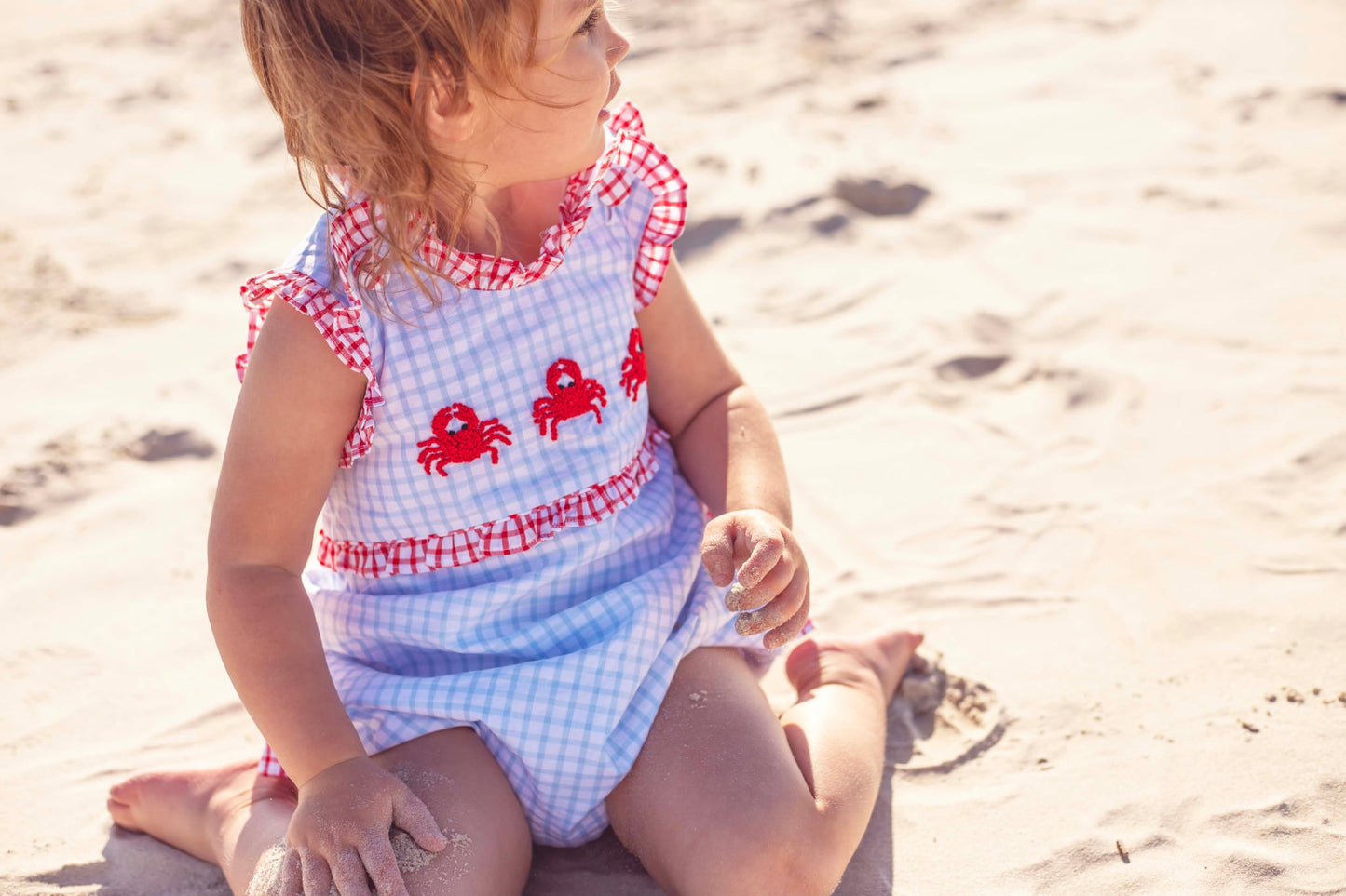 French Knot Crab Girls Bubble