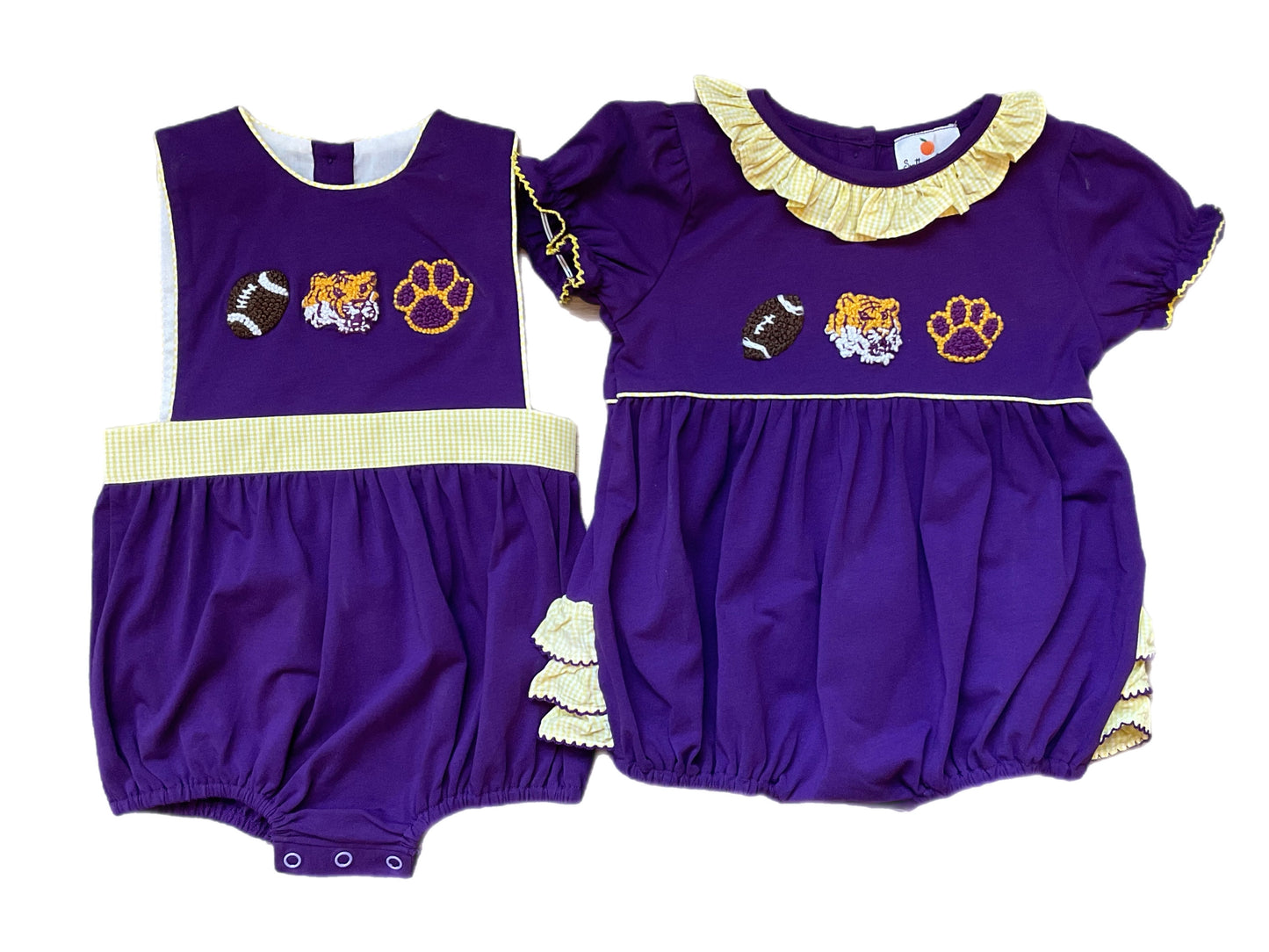 Boy’s LSU French Knot Bubble