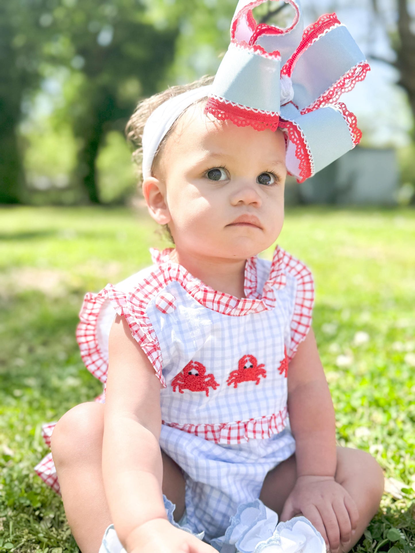 French Knot Crab Girls Bubble