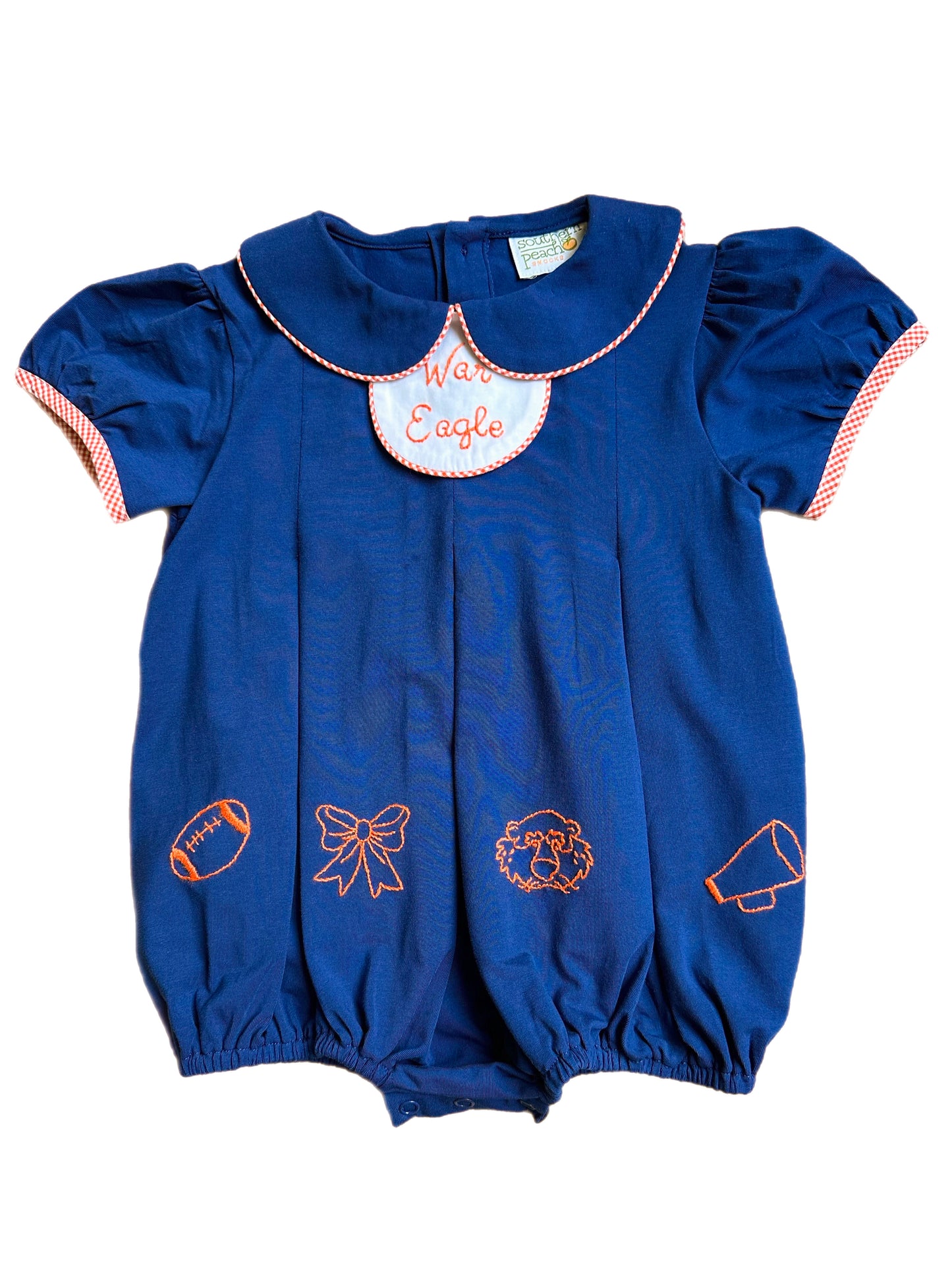 Embroidered Tiger Football Bubble