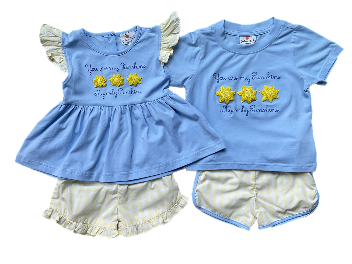 You Are My Sunshine Boy’s Short Set
