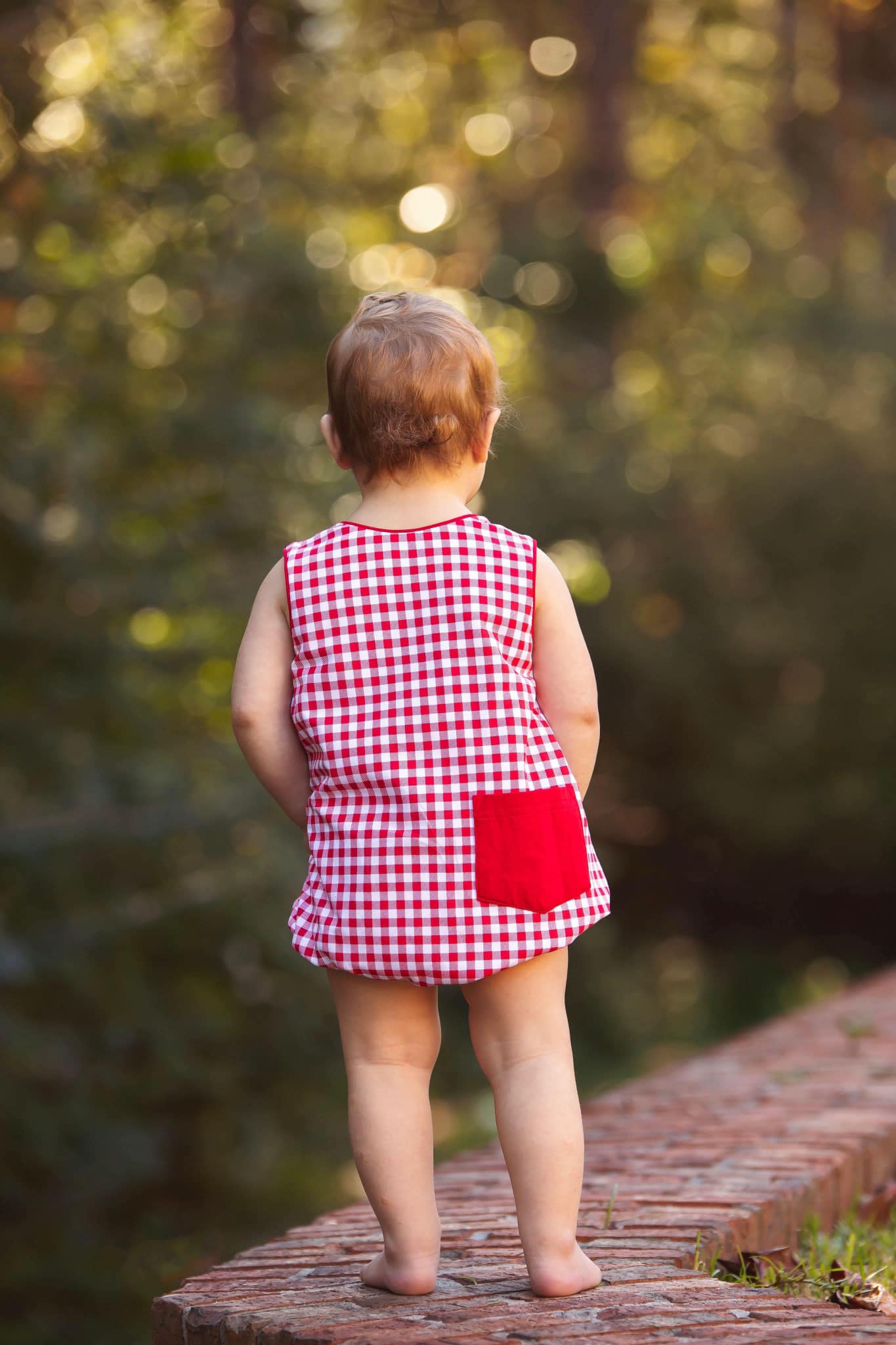 Boys’ Smocked Farm Bubble