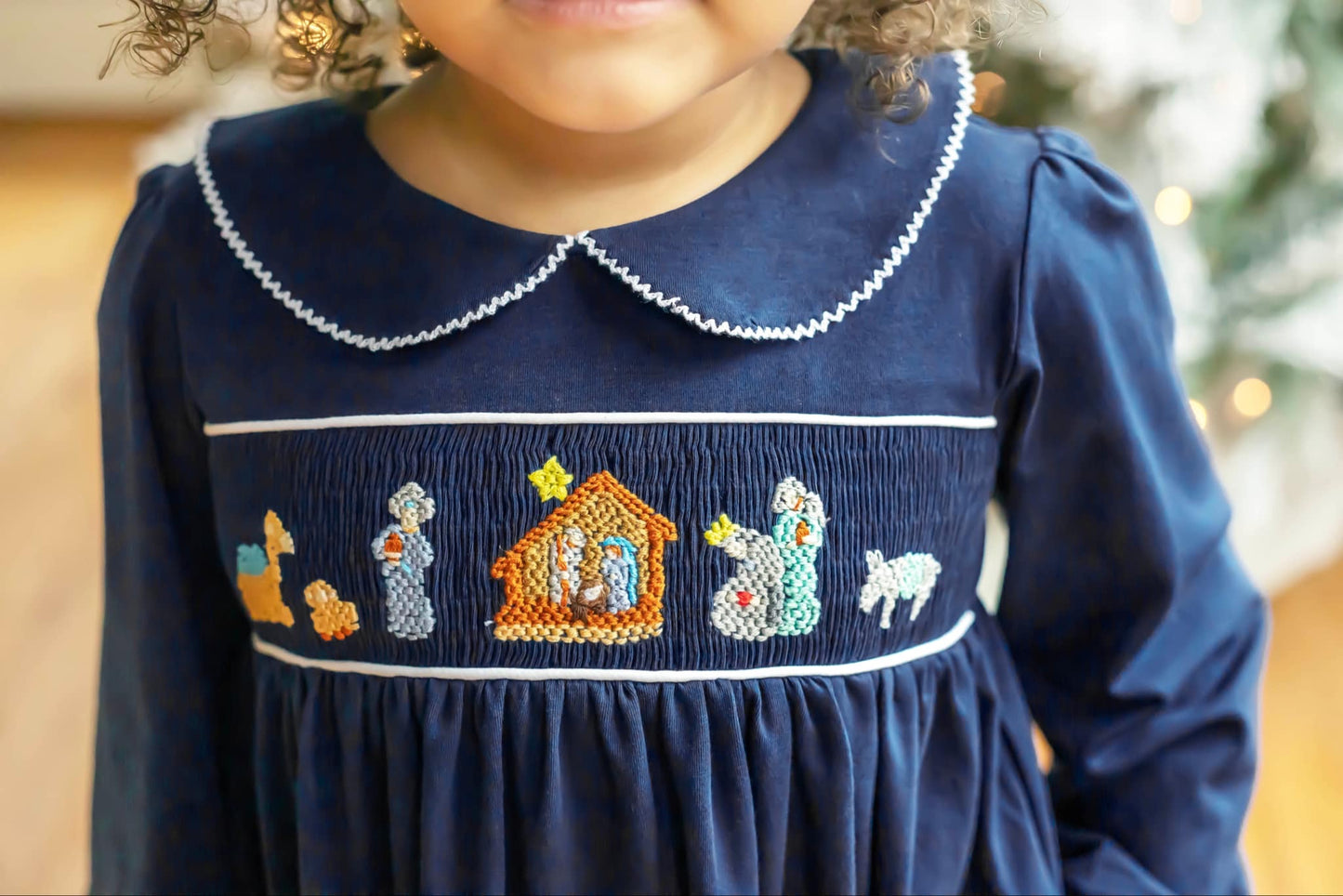 Girl’s Nativity Leggings Set