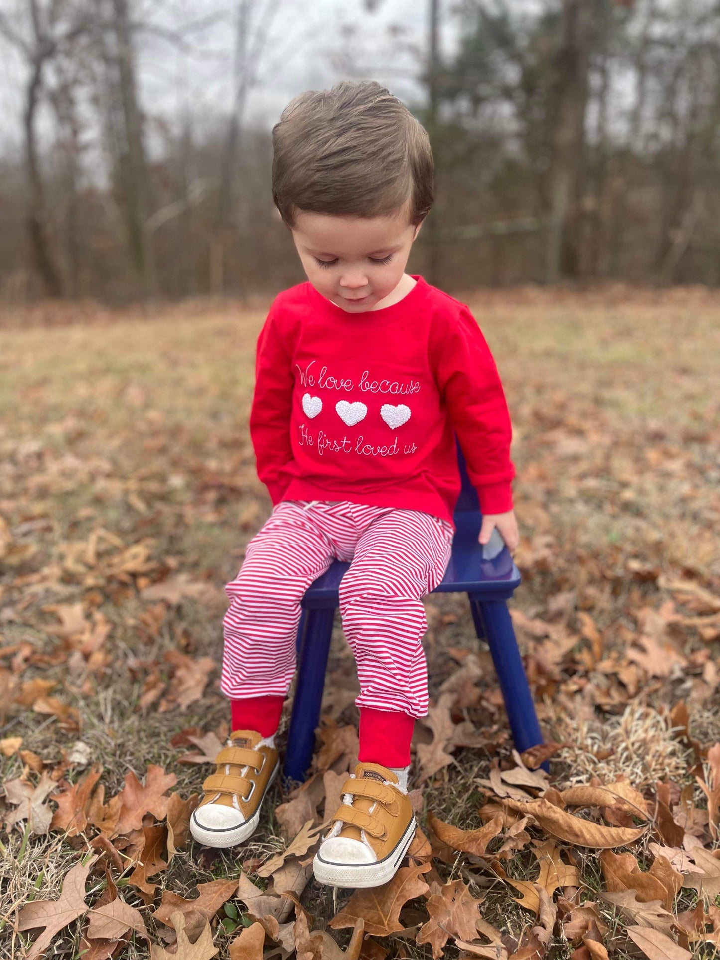 Boy’s Valentine’s Day Jogger