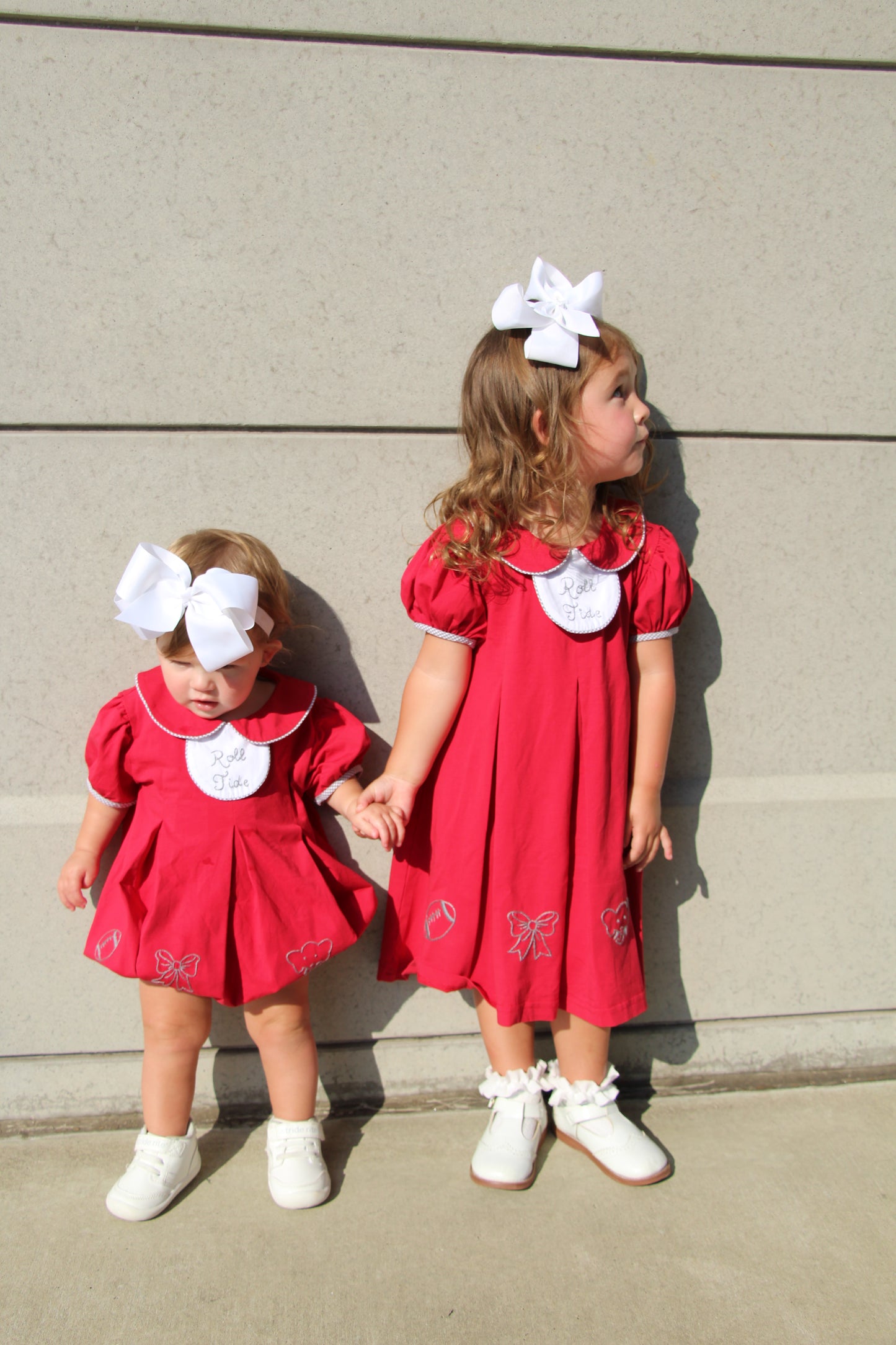 Embroidered Elephant Football Dress