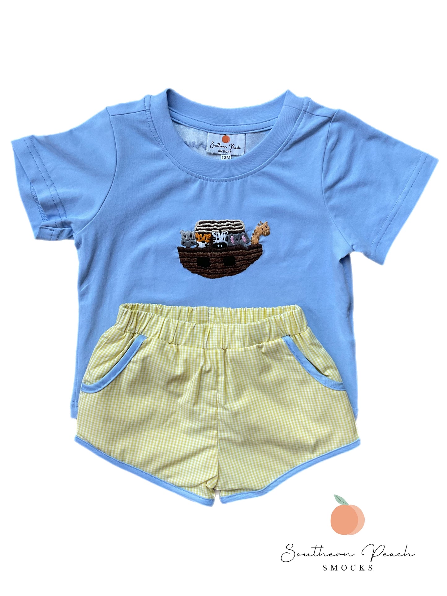 Boy’s Noah’s Ark Short Set