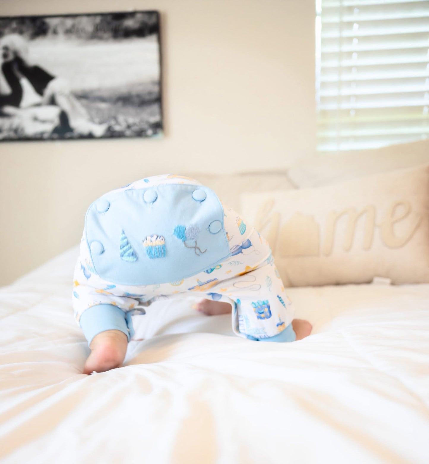 Birthday Boy Smocked Romper