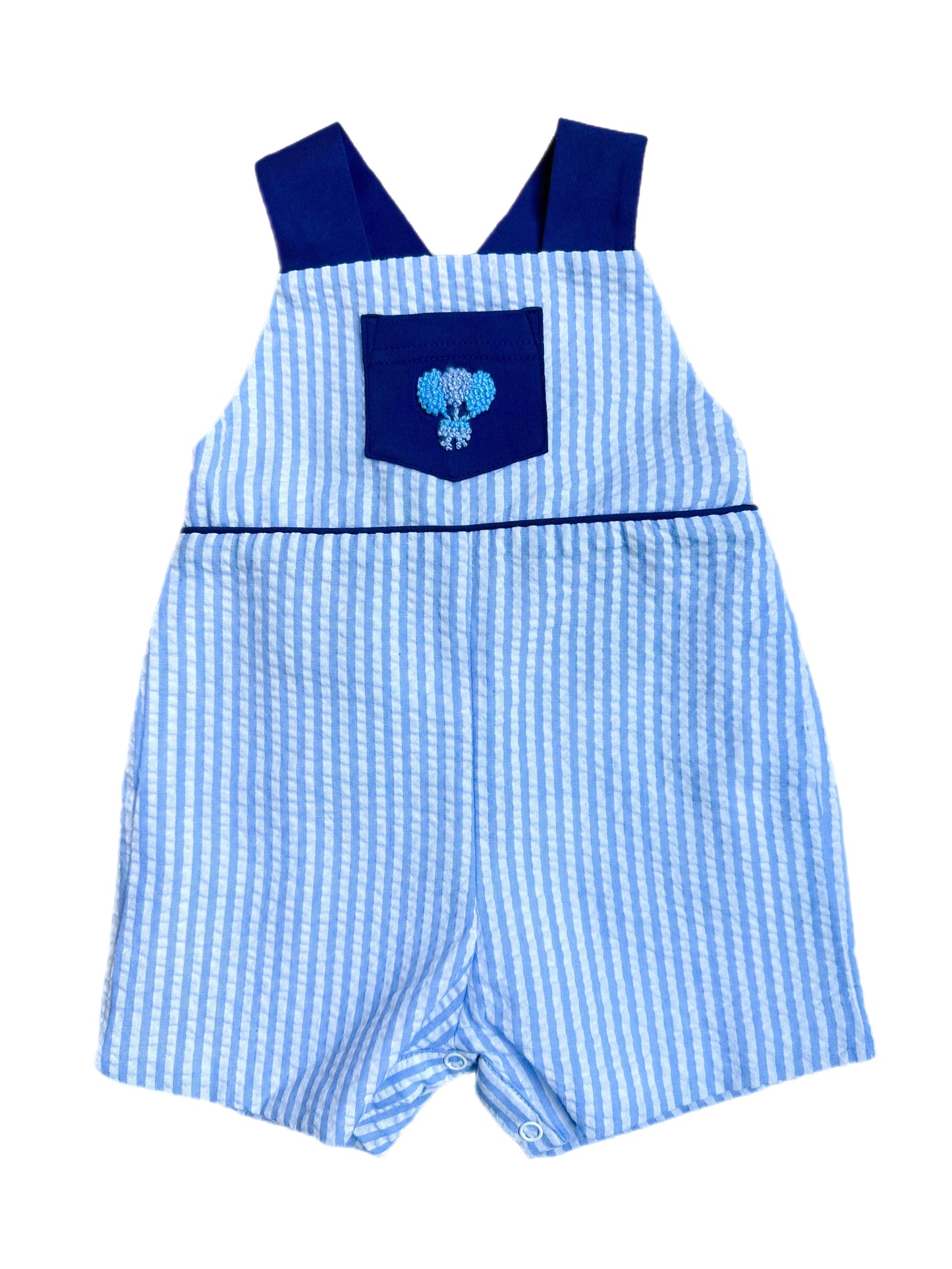 Boys French Knot Balloon Romper