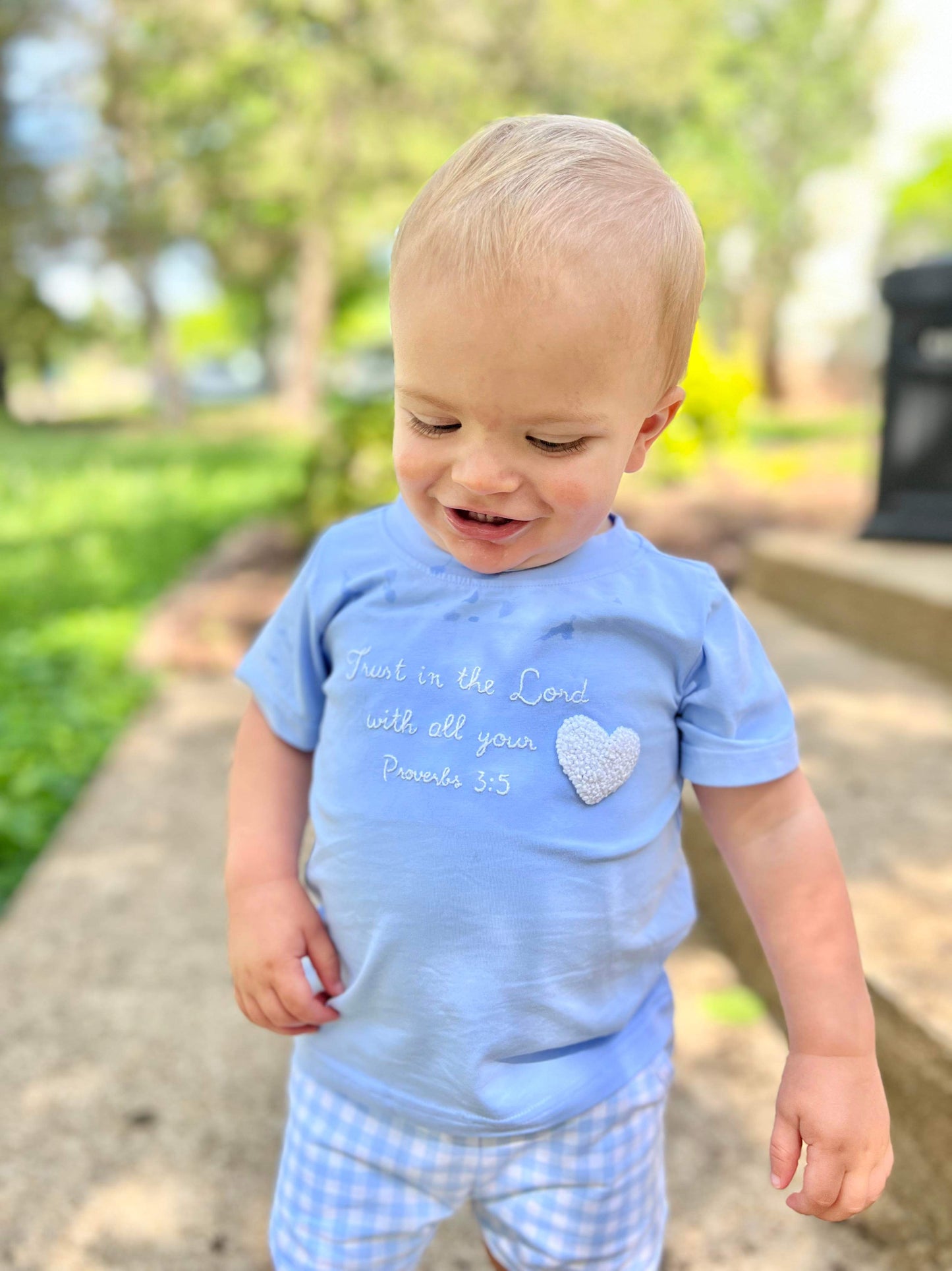Boy’s Trust in the Lord with all your Heart Short Set