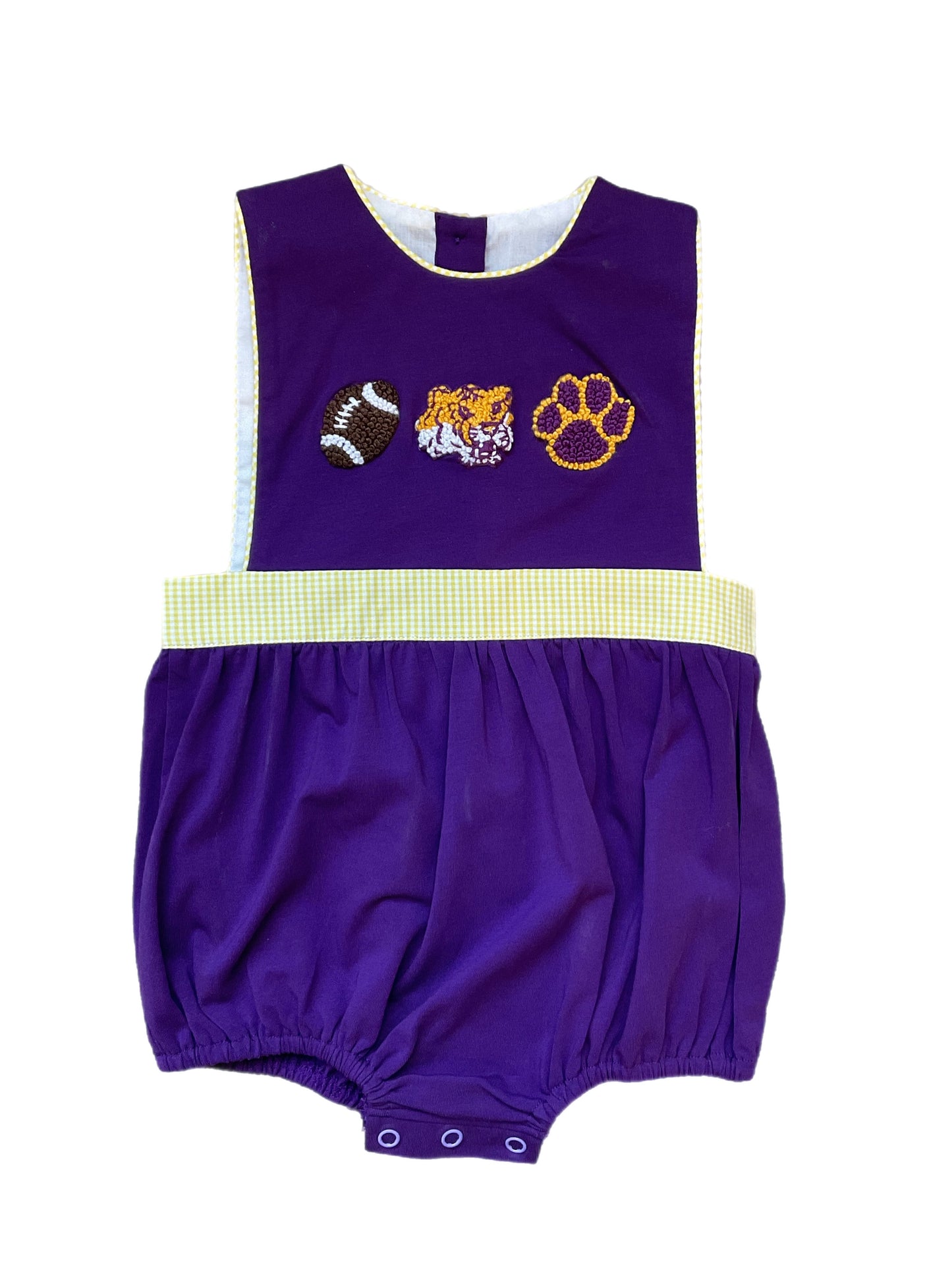 Boy’s LSU French Knot Bubble