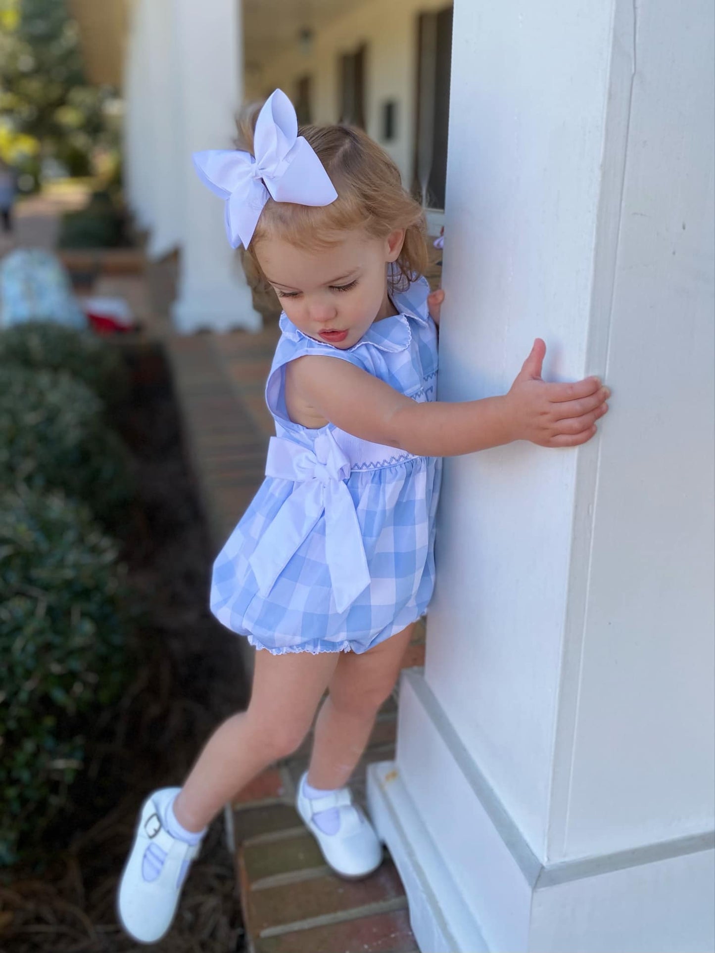 Girl’s Smocked Bubble (will say He is Risen, can not be customized)