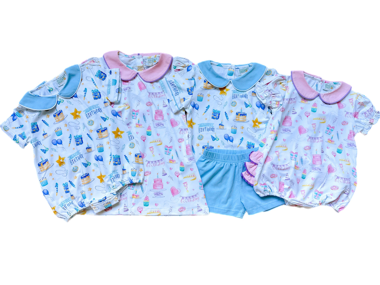 Boys Birthday Short Set