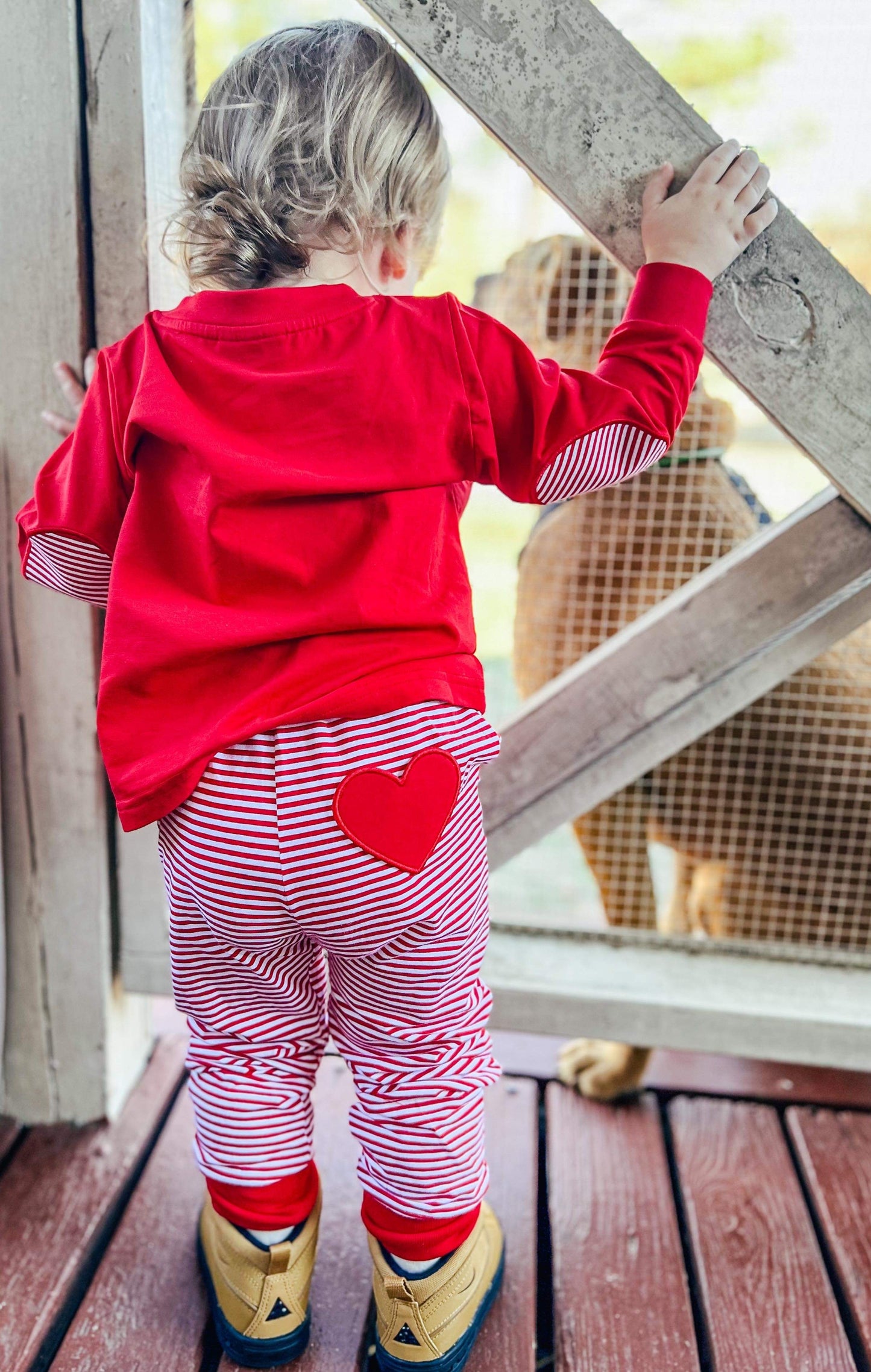 Boy’s Valentine’s Day Jogger