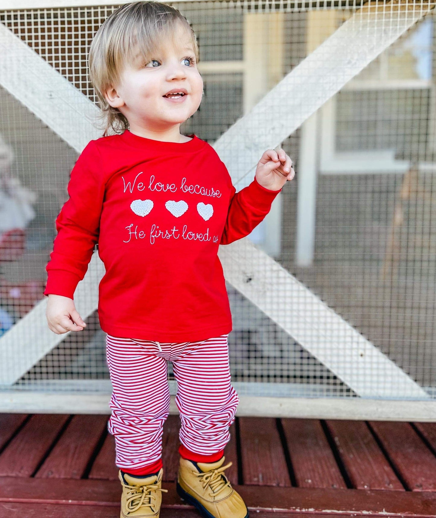 Boy’s Valentine’s Day Jogger