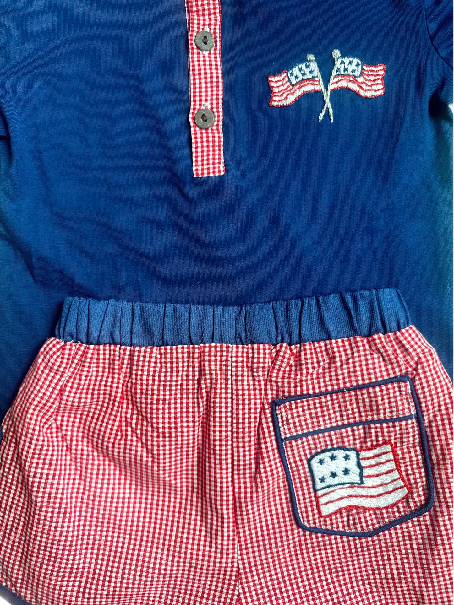 All-American Boy’s Flag Short Set