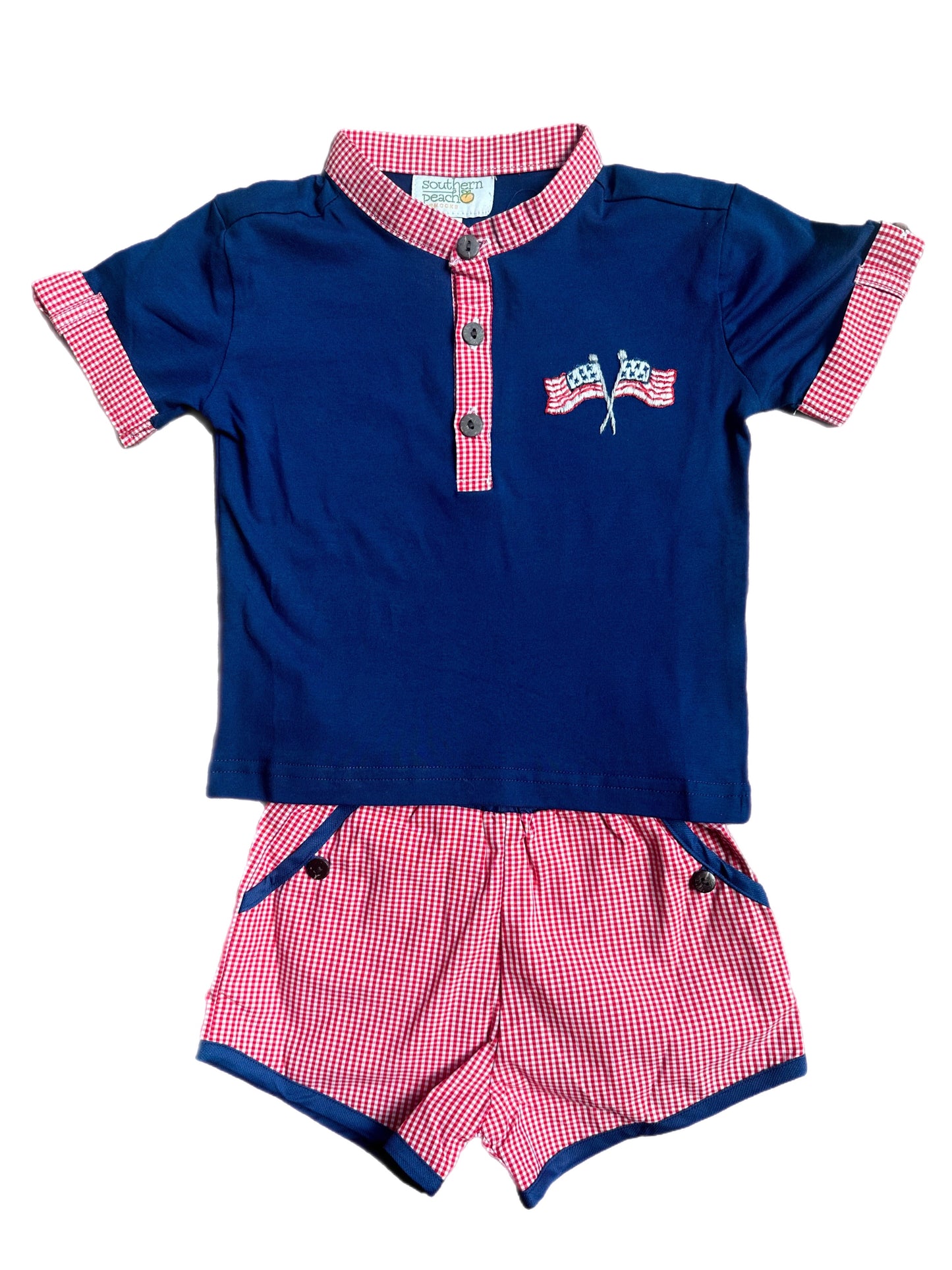 All-American Boy’s Flag Short Set