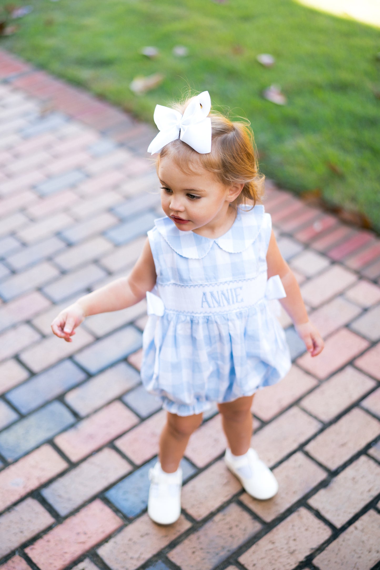 Girl’s Smocked Bubble (will say He is Risen, can not be customized)