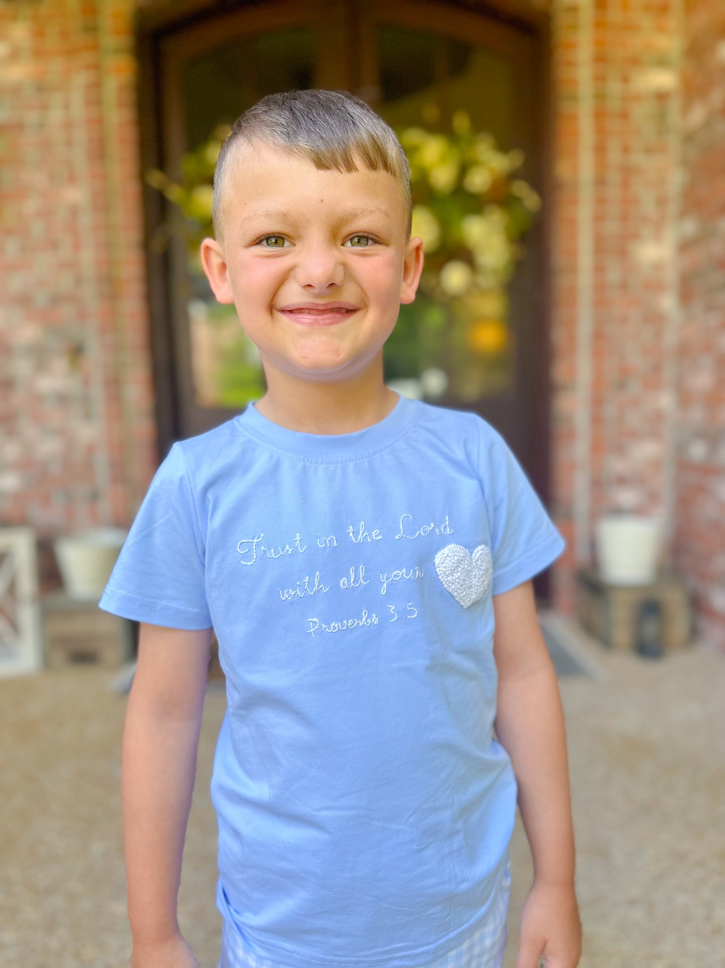 Boy’s Trust in the Lord with all your Heart Short Set