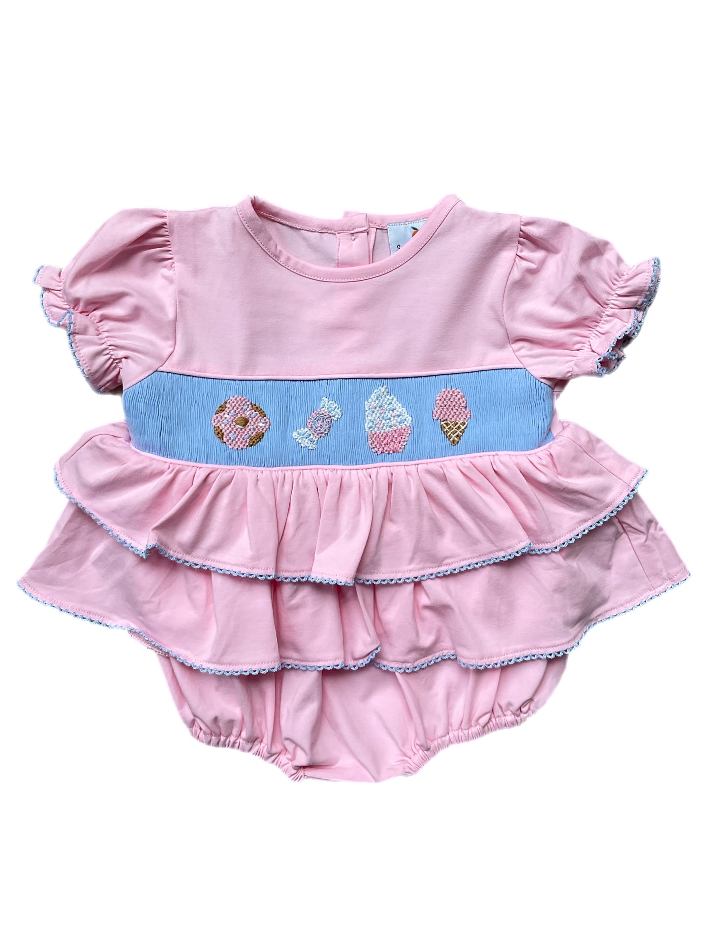Girl’s Smocked Sweet Treat Bubble