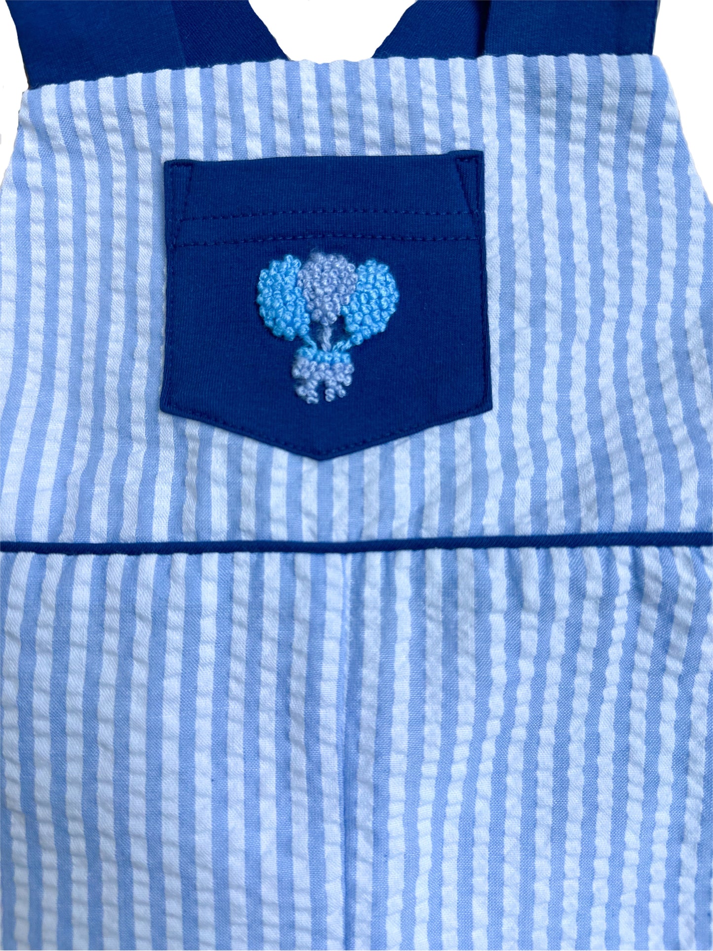 Boys French Knot Balloon Romper