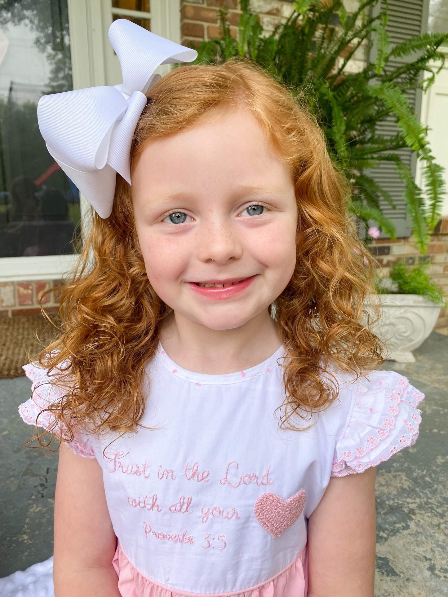 Girl’s Trust in the Lord with all your Heart Dress