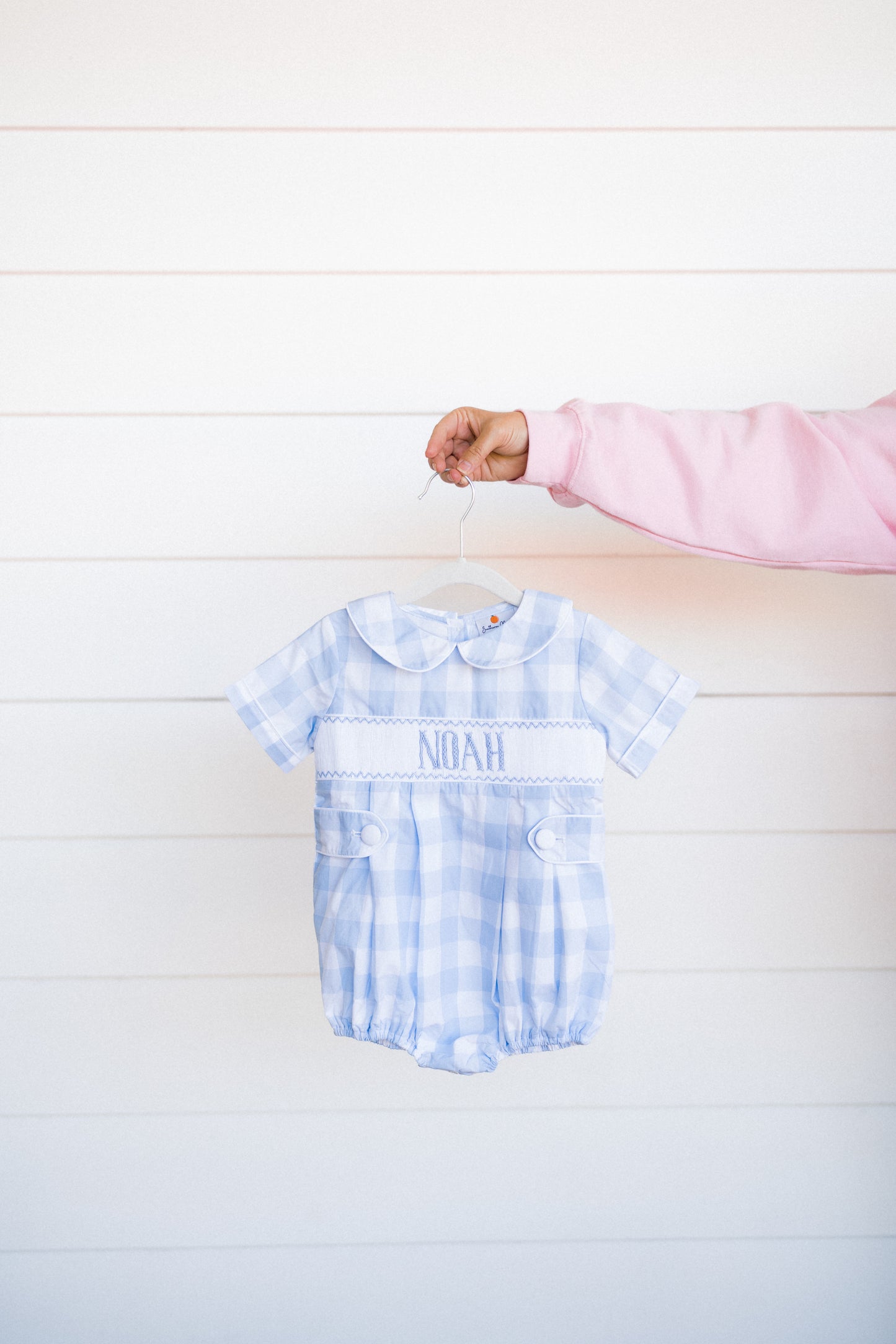 Boy’s Smocked Bubble (will say He Is Risen, can not be customized)