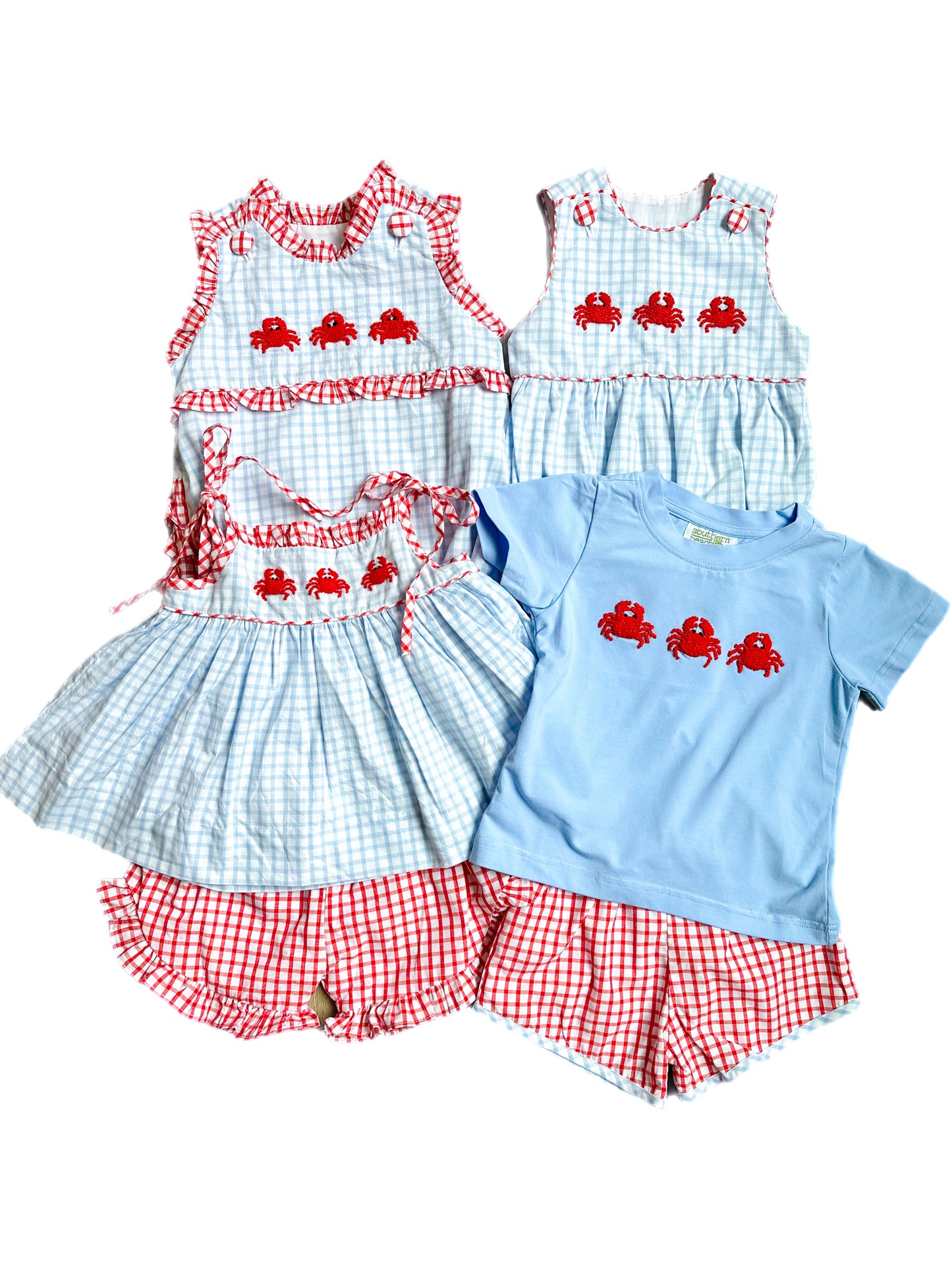French Knot Crab Girls Bubble