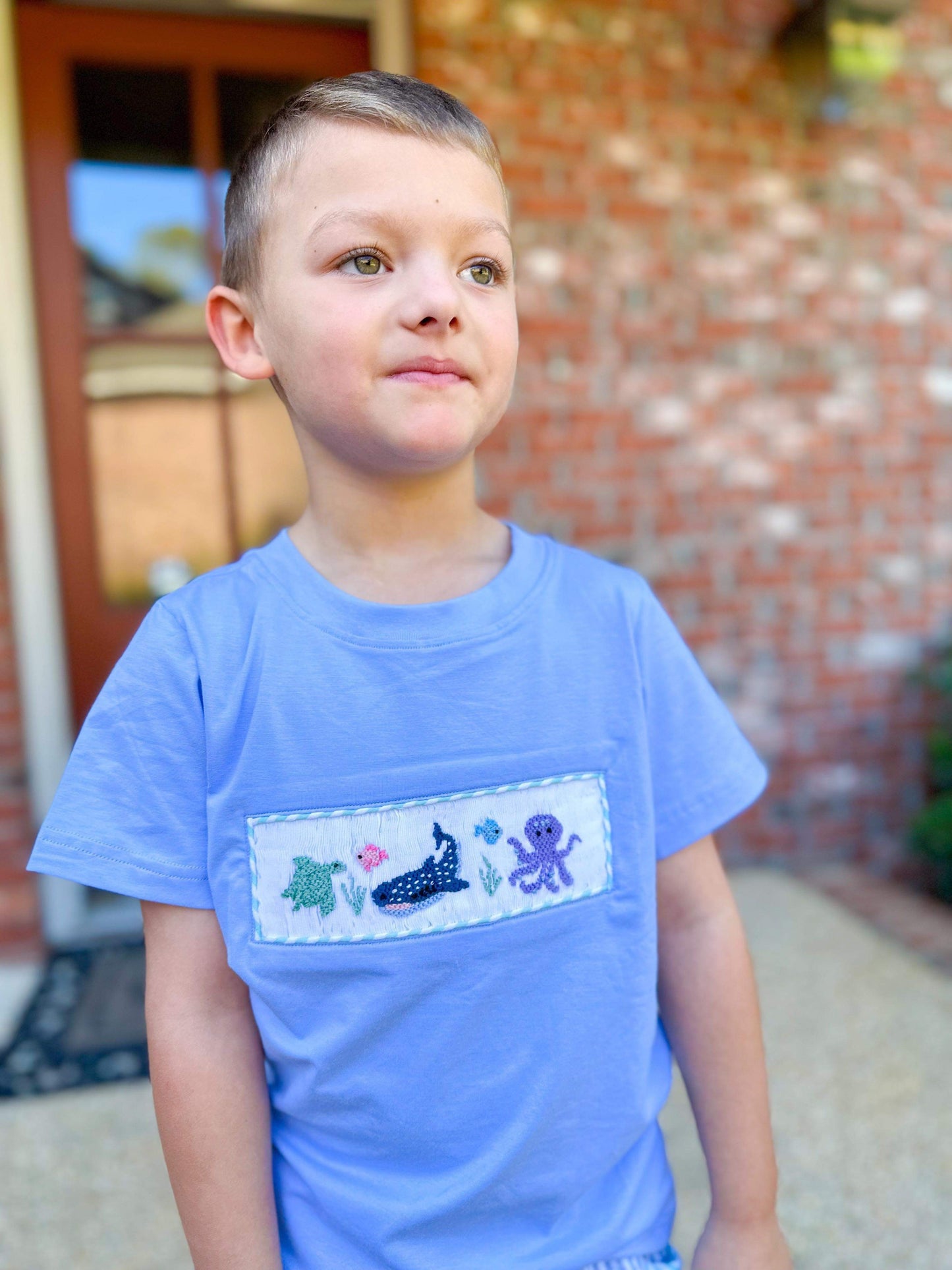 southern peach smocks aquarium outfit