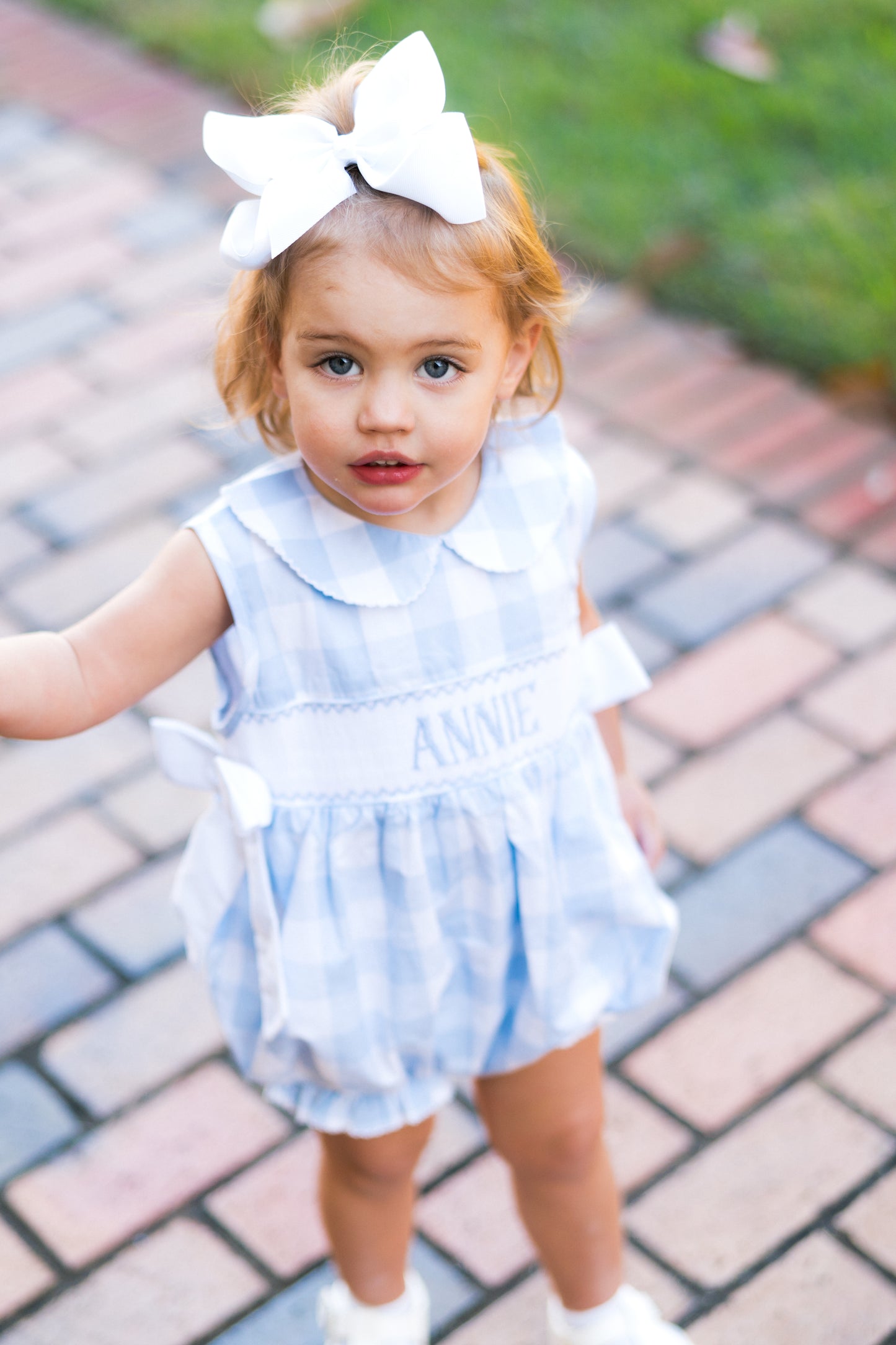 Girl’s Smocked Bubble (will say He is Risen, can not be customized)
