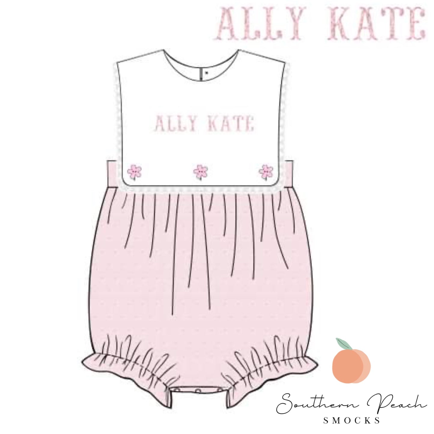 Girl’s French Knot Name Bubble will say MAMA’S GIRL (can not personalize)