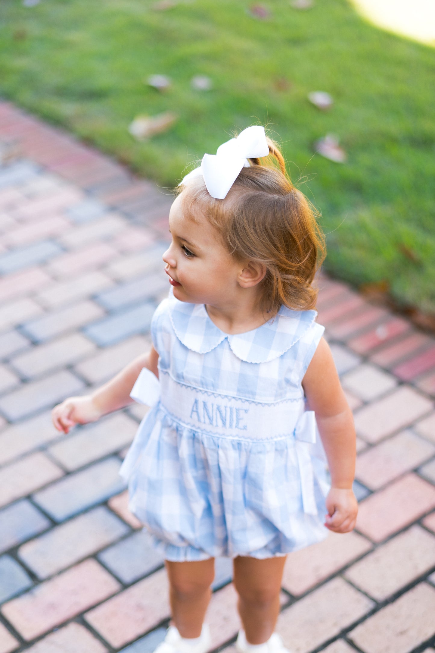 Girl’s Smocked Bubble (will say He is Risen, can not be customized)
