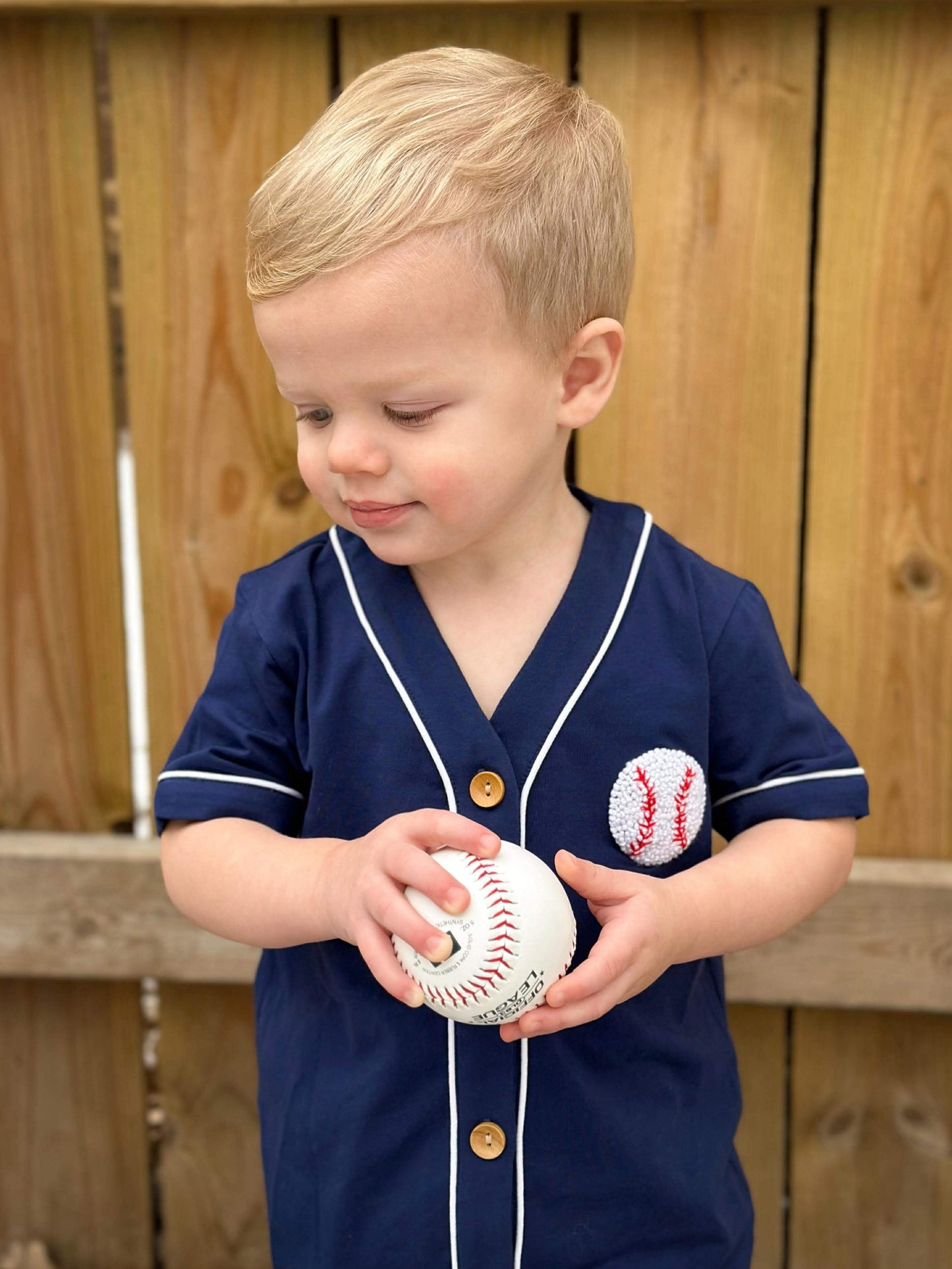 Navy Knit Jersey (Shorts not included)
