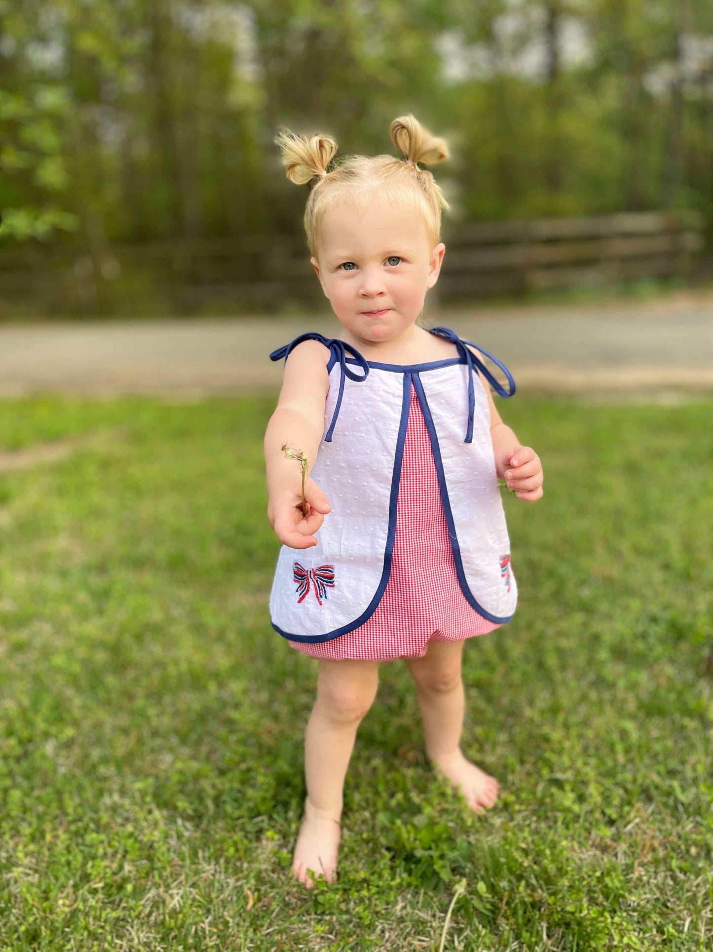 All-American Swiss Dot Girl’s Bubble