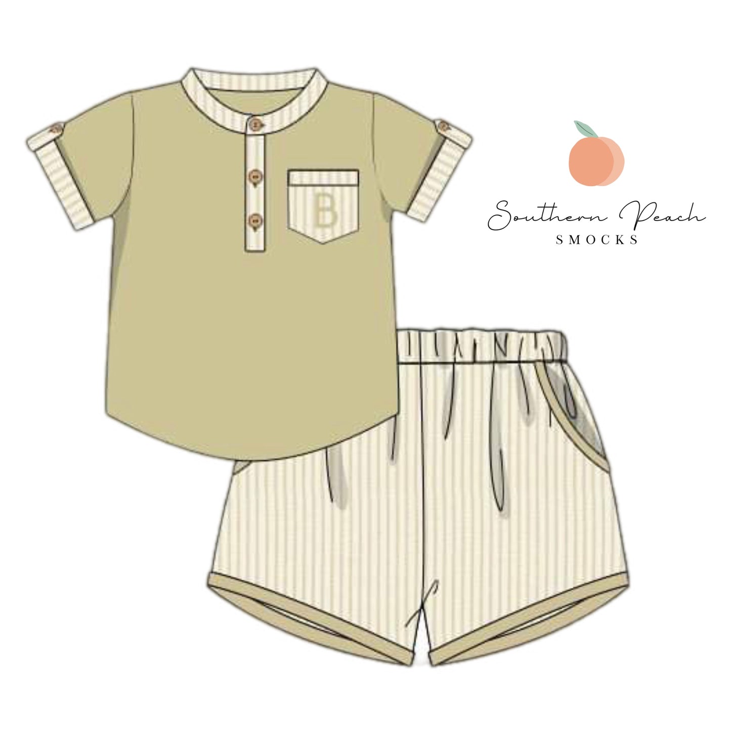 Boy’s Short Set (will be blank, can not personalize)