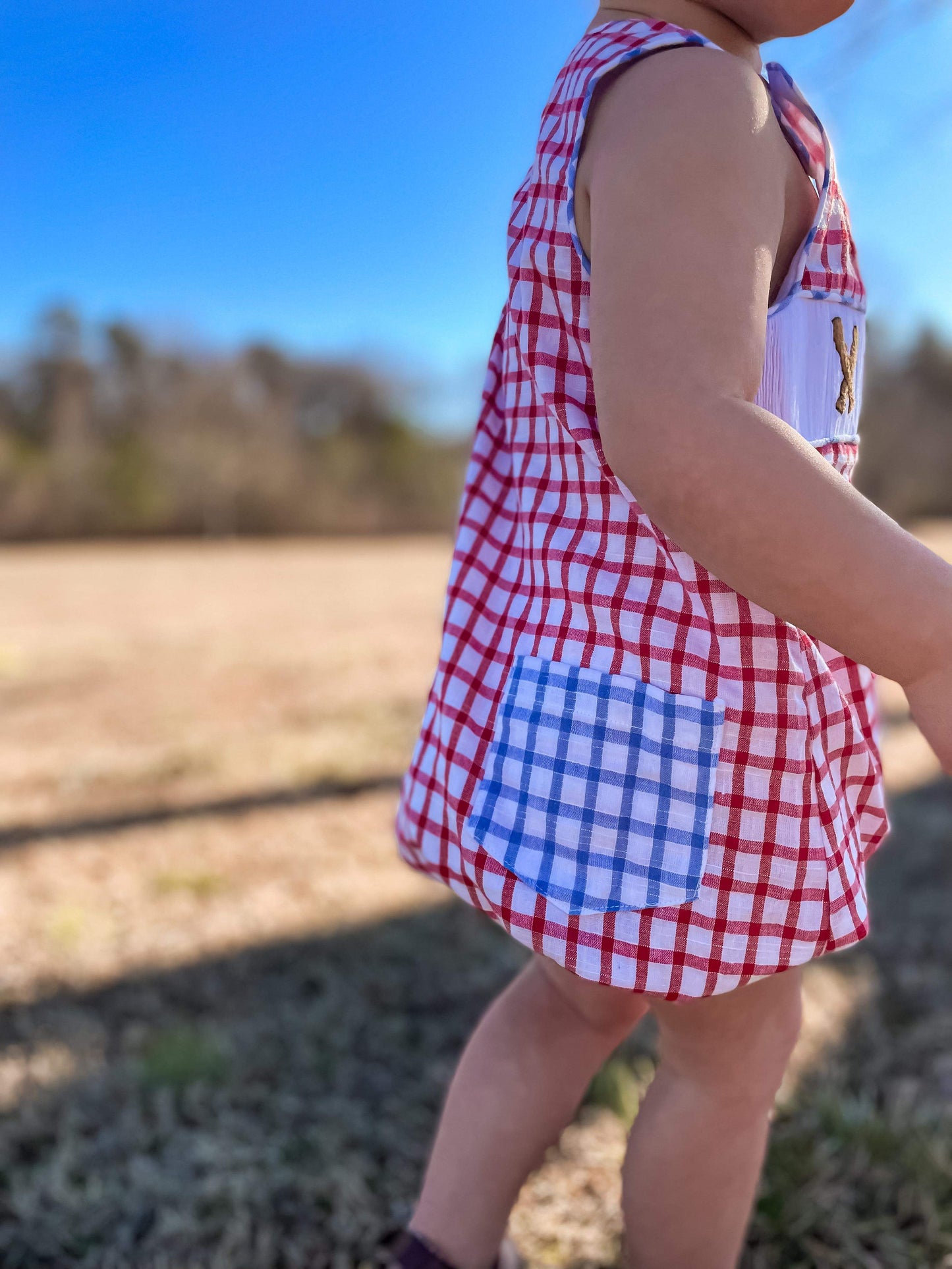 Boy’s Smocked Baseball Bubble