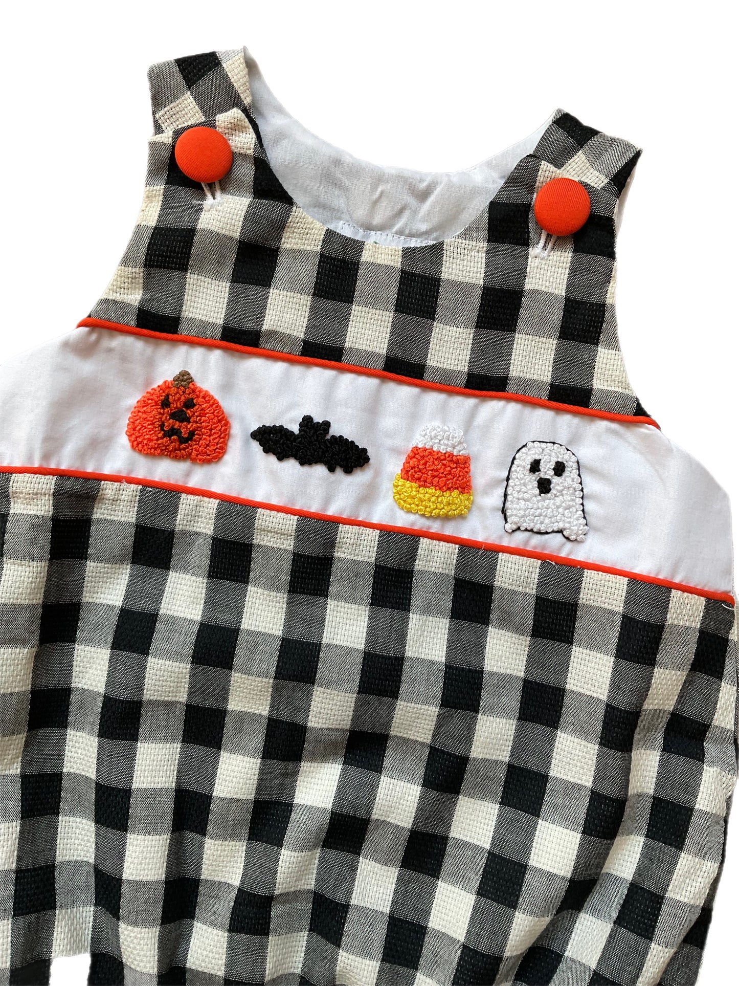 Boy's Linen Halloween Bubble