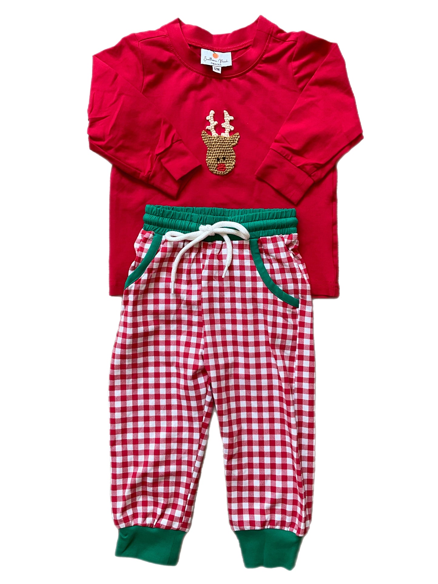 Boy’s Reindeer Jogger Set