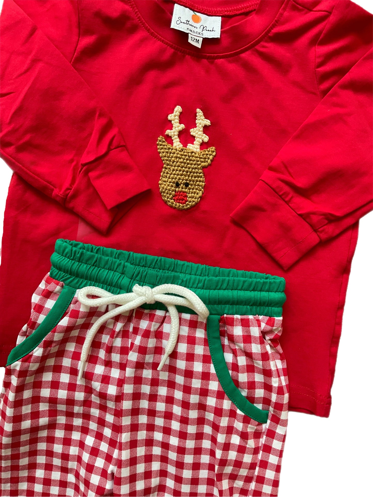 Boy’s Reindeer Jogger Set