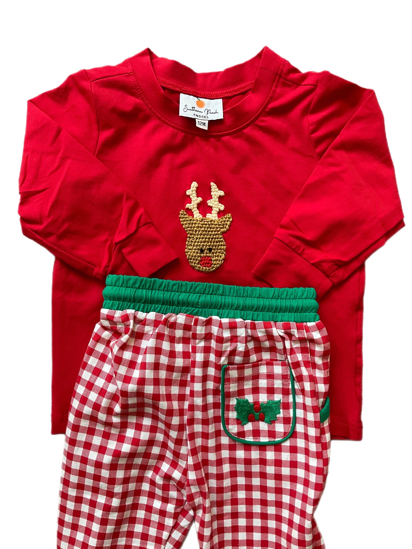 Boy’s Reindeer Jogger Set