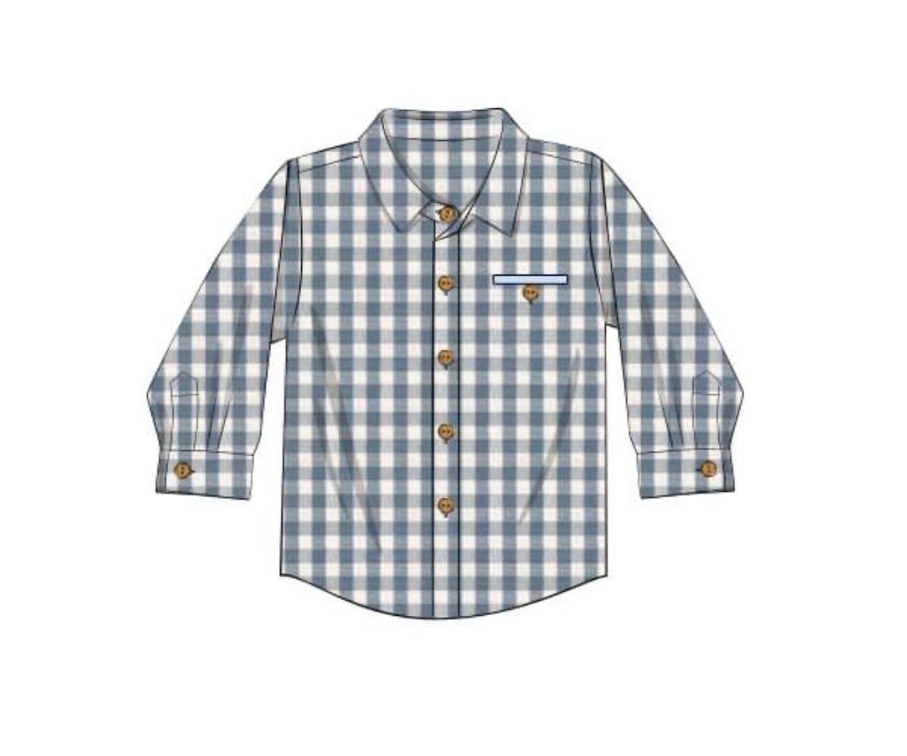 Boy’s Linen Button Up