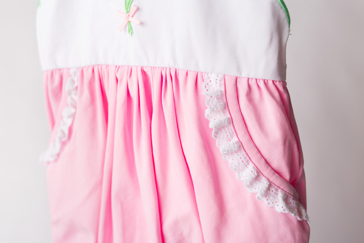 Floral Bouquet Bubble southern peach smocks