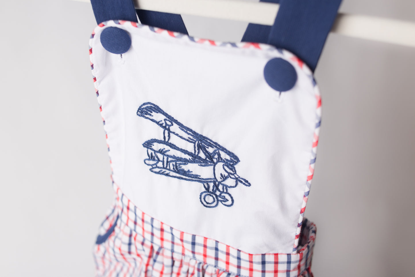 Vintage Airplane Pocket Bubble outfit