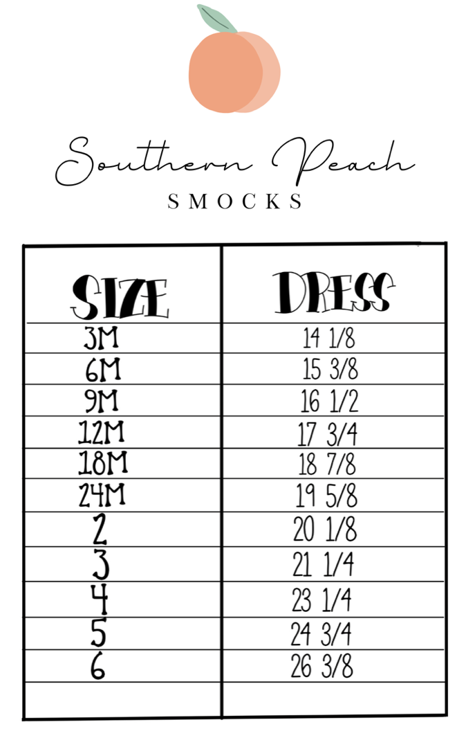 easter dress southern peach smocks