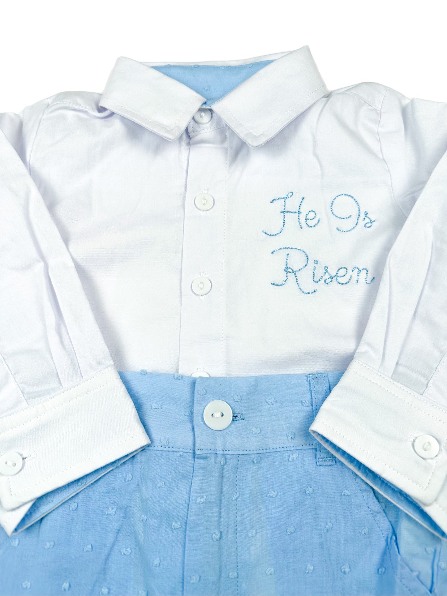He Is Risen Boy’s Short Set