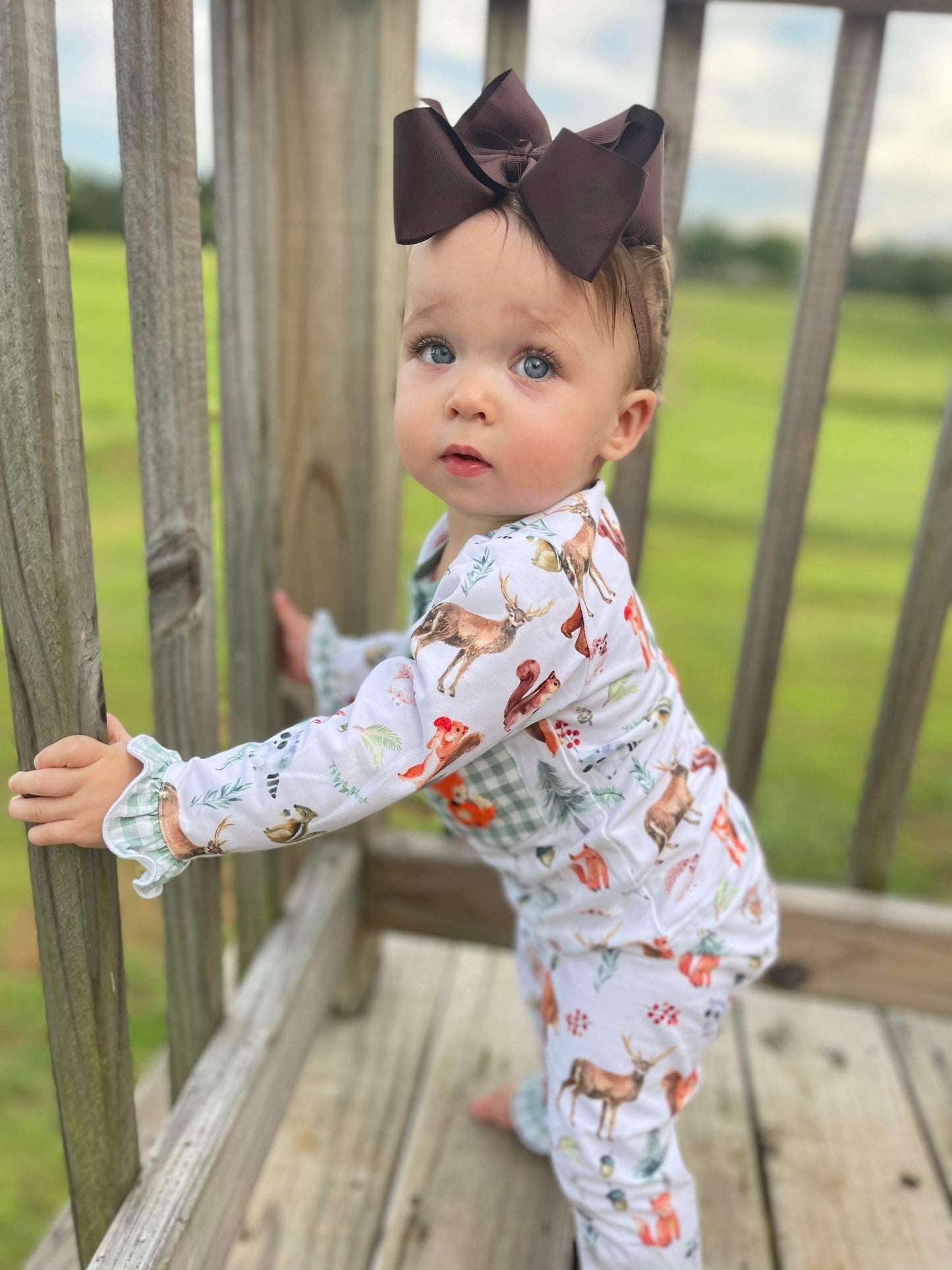 Girl's Woodland Pajamas