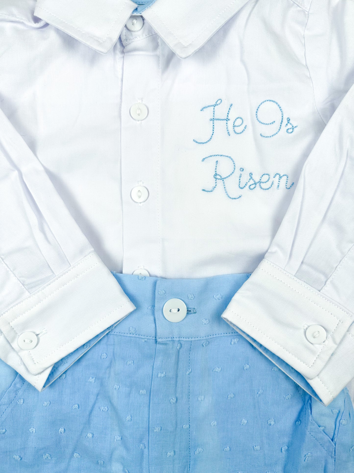 He Is Risen Boy’s Short Set