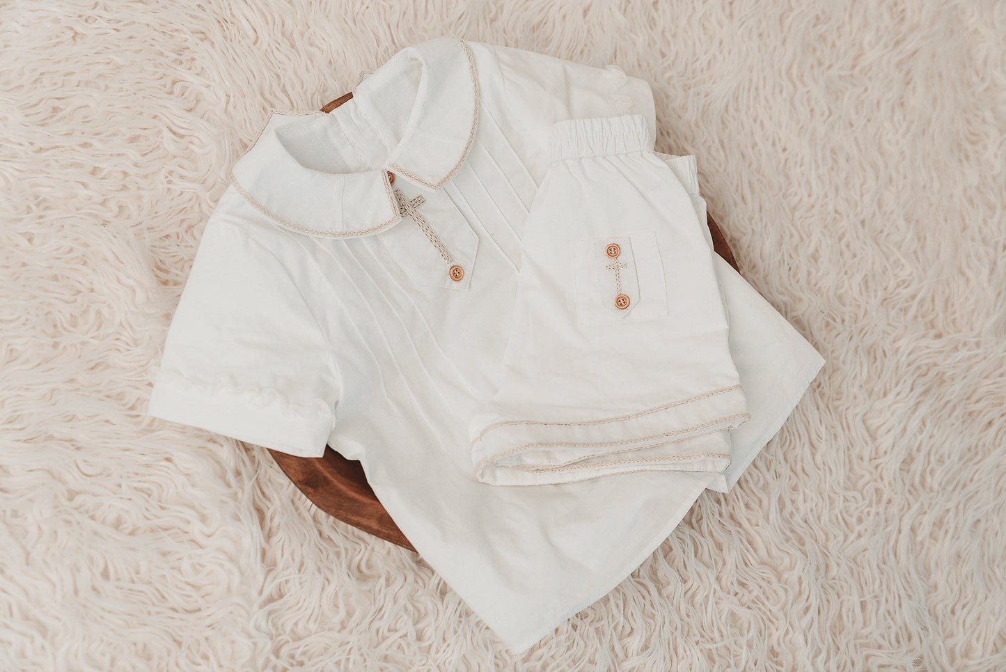 short set heirloom style toddler boys