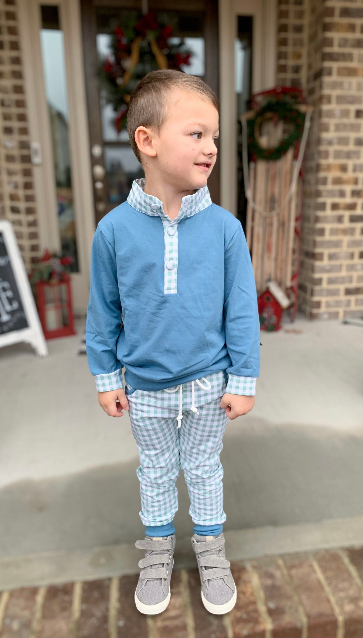 Knit Boy Jogger Set