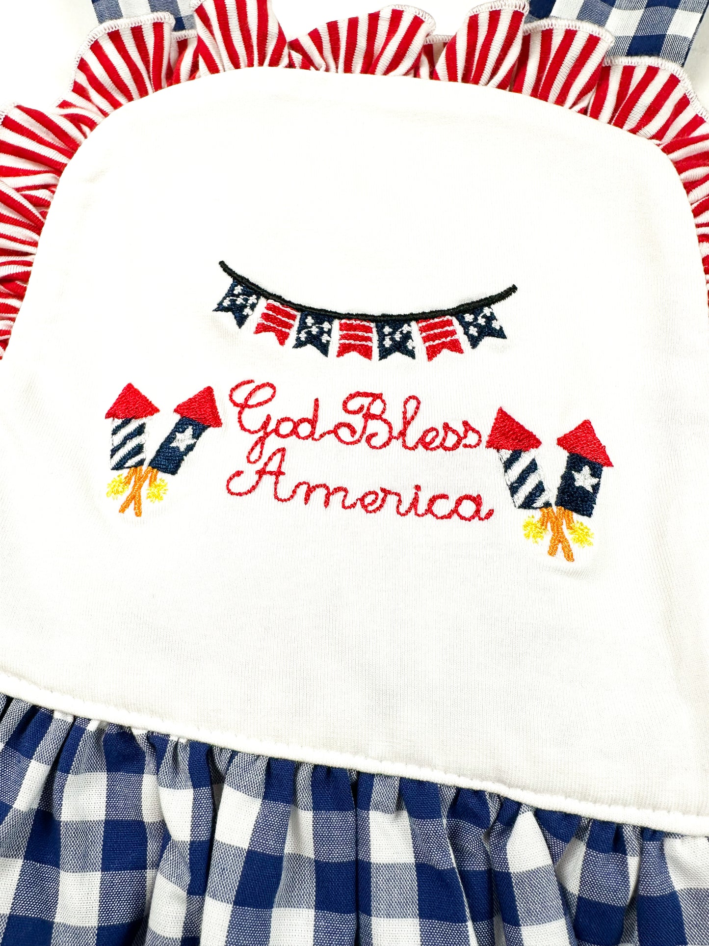 God Bless America Girl’s Bubble