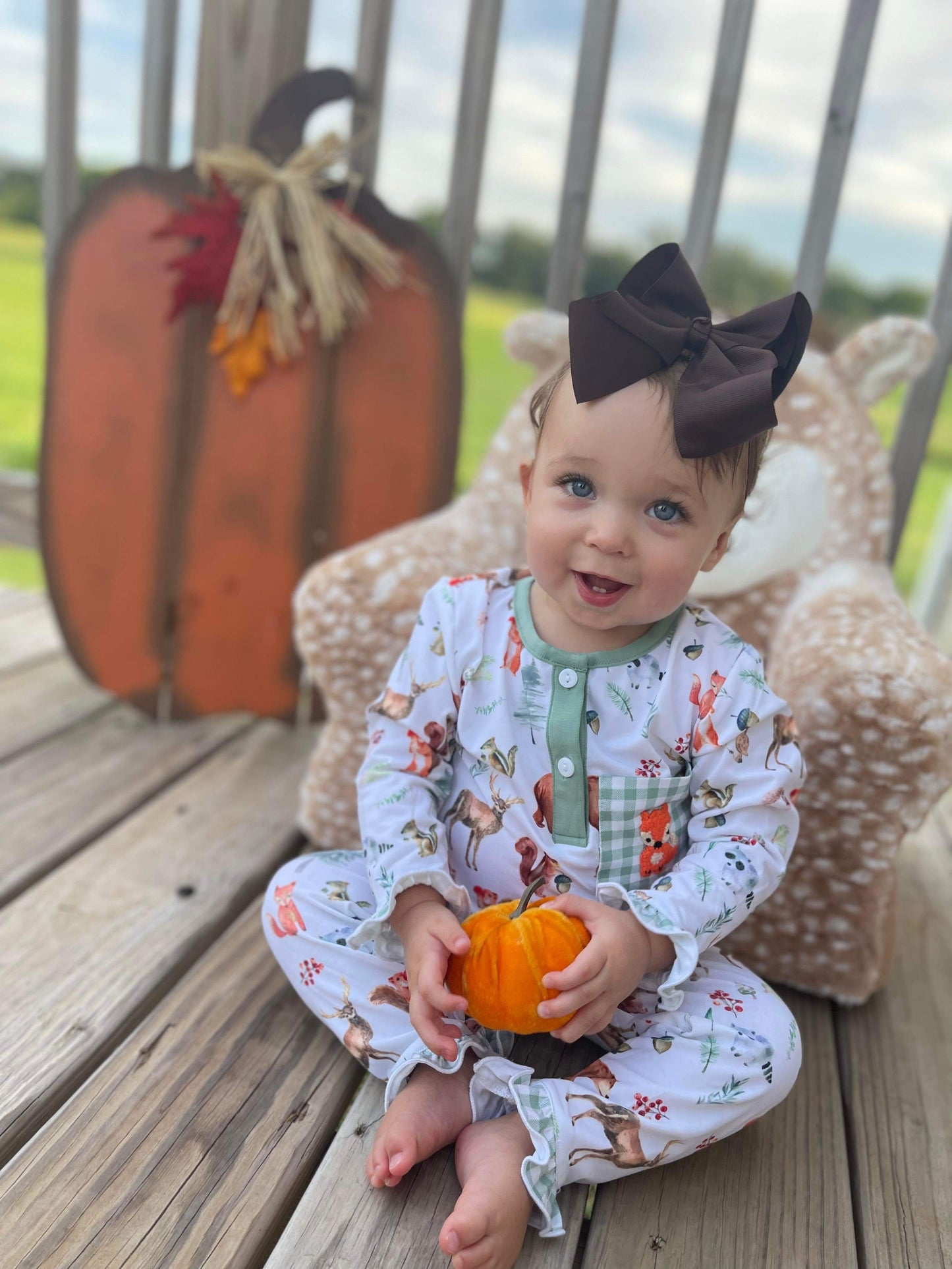 Girl's Woodland Pajamas